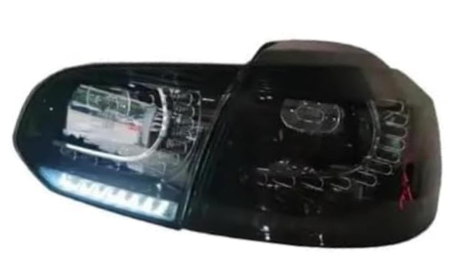 Dla Vw Mk6, dla Golf 6 R 2009-2013 tylna lampa przeciwmgłowa światło hamowania, dla cofania dynamiczny skręt, dla tylnego światła tylnego samochodu sygnalizacyjnego Wskaźnik (3) (3)