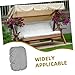 Abaodam Patio Swing Chair Cover Durable Outdoor Protector for Garden Swing Chairs Water Resistant UV and Dirt Resistant for All Seasons