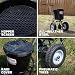 Titan 50 Lb. Fertilizer Broadcast Spreader, Lawn Care and Ice Melter Yard...