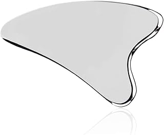 Gua Sha Facial Tool - Medical Stainless Steel GuaSha Scraping Massage Tool - Face Body Care for SPA Acupuncture Therapy Trigger Point Treatment, Facial Lifting, Anti-Aging, Anti-Wrinkle