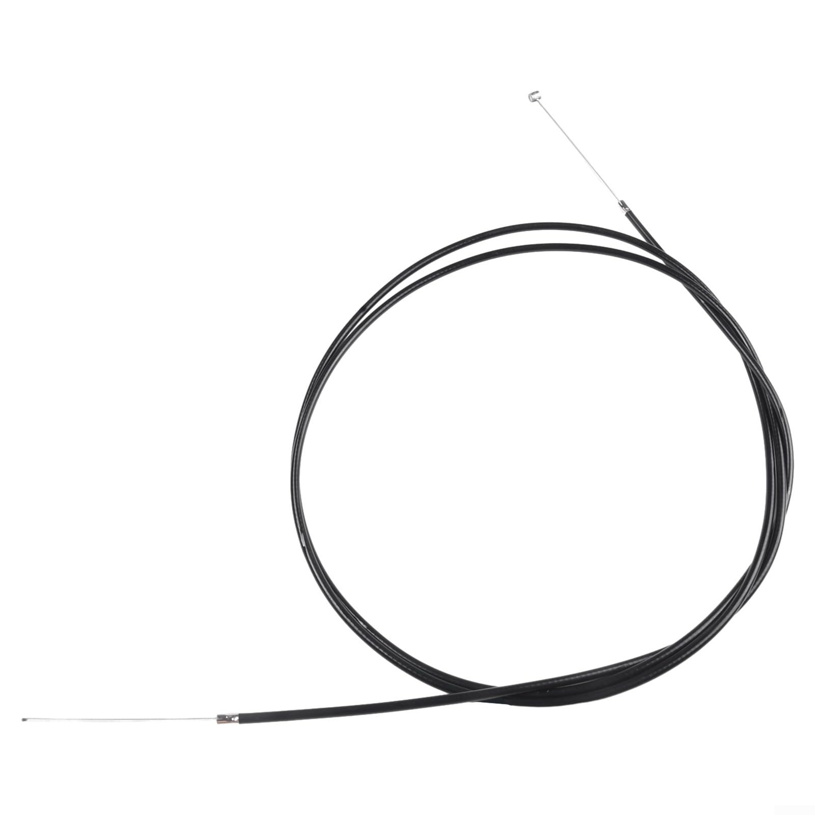 Electric Bicycle Brake Cable For E-bike And Motorcycle, Rear Drum Brake Line, Aluminum Alloy Housing, Fit For Most Ebikes, Black(2.5M rear)