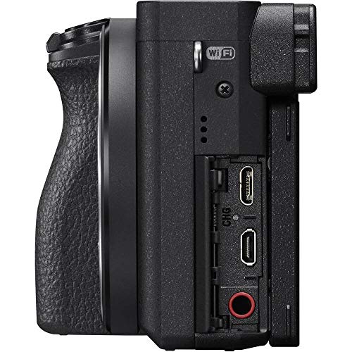 Image of Sony a6500 Mirrorless Camera with 18-135mm Lens with LCD, 3 inch, Black