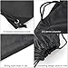 KUUQA 20 Pcs Drawstring Backpack String Sport Bag Sack Cinch Gym Backpack Bulk for School Gym Sport Traveling (Black)