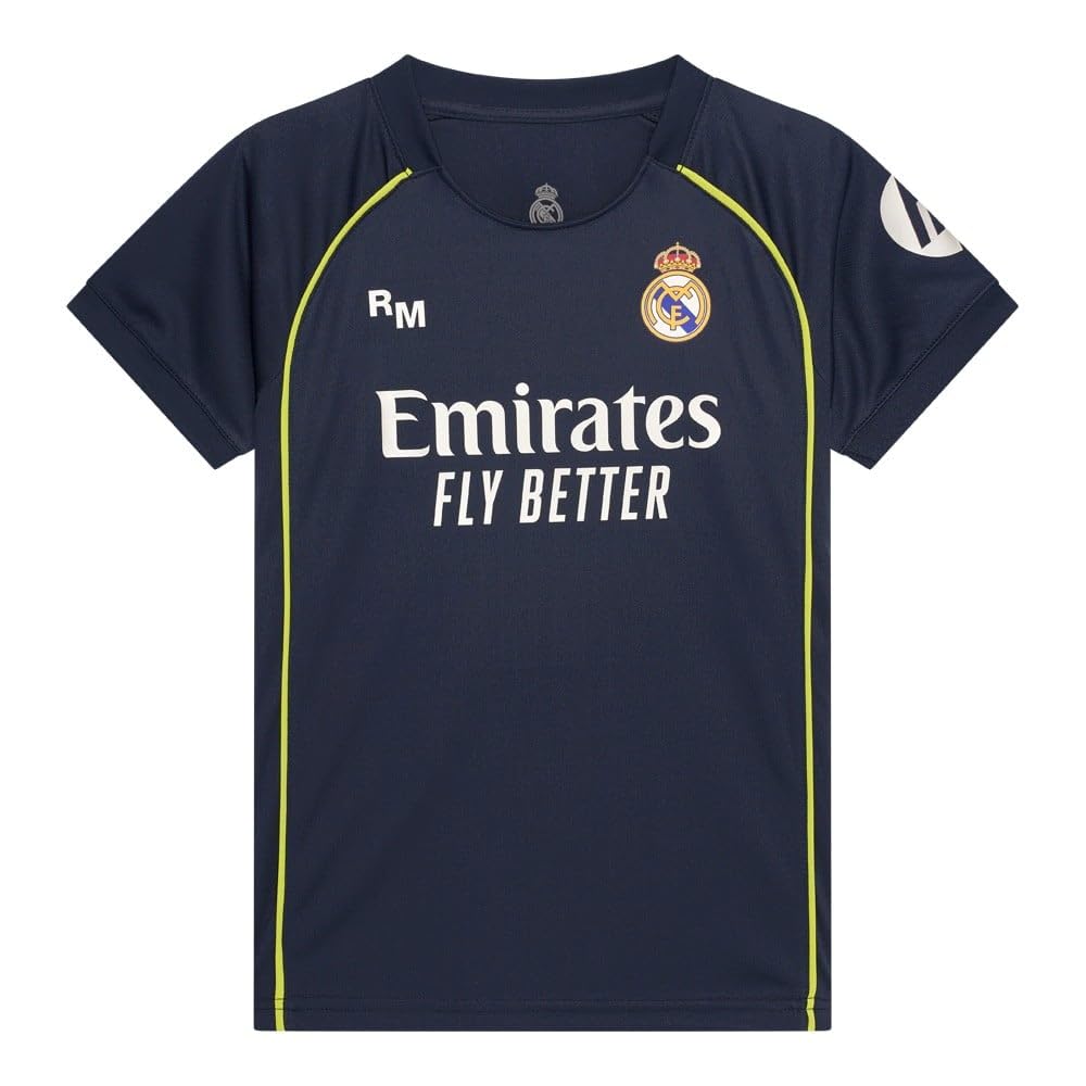 Real Madrid Camiseta Infantil 2a Equipación 25-26 Camicia Unisex - Bambini e Ragazzi