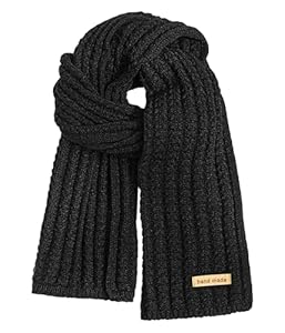 FORVEVO Schal Herren Damen Winter,Warm Strickschal,Weich Winterschal Unisex,Tägliche Aktivitäten,Outdoors,Laufen...