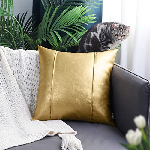 Image of BRAWARM Pack of 2 Cozy Bolster Pillow Covers Cases for Couch Sofa Home Decoration Supersoft Corduroy Corn Striped with Piping Both Sides 12 X 20 Inches Plum Purple
