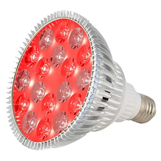 ABI LED Light Bulb for Red Light Therapy, 660nm Deep Red and 850nm Near Infrared Combo, 54W Class
