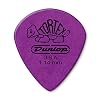 Jim Dunlop 498P 1.14mm Tortex Jazz III gitaar Pick Xl (Pack van 12)