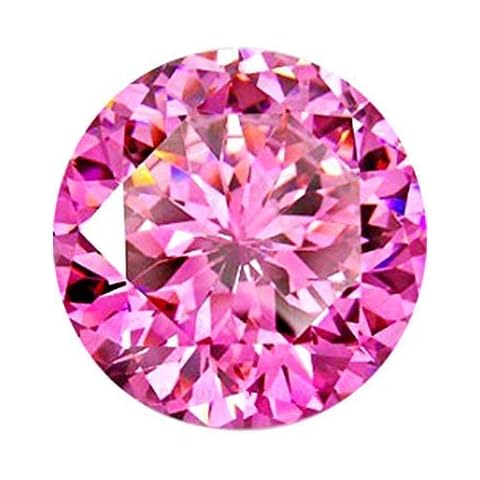 Akshita Gems Round Pink Zircon Gemstone Cover