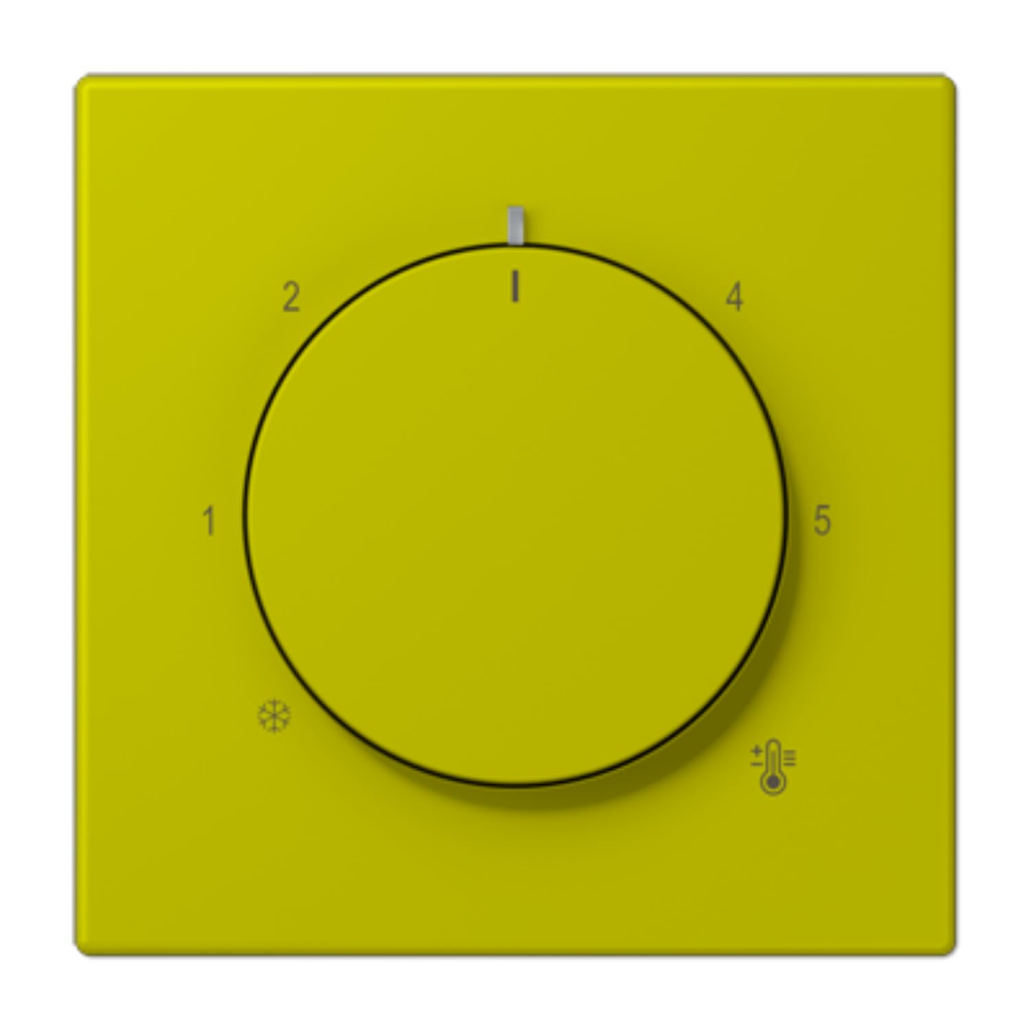 Plaque Thermostat LC4320F JUNG LC1749BF249 en finition mate pour regulateur