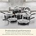 Cuisinart 11-Piece Nonstick Cookware Set, Ceramica XT, Black, 54C-11BK