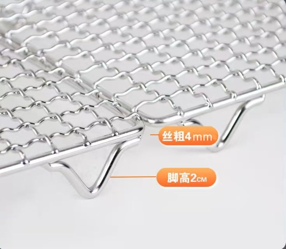 Amazon｜Sutenno バーベキュー網 長方形 焼き網 ステンレス鋼 あみ