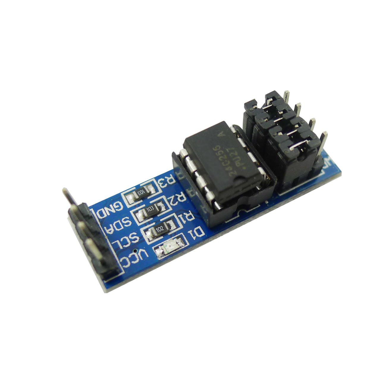 3 pezzi AT24C256 Interfaccia I2C Modulo di memoria EEPROM MCU IIC Accessori per lo sviluppo di microcontrollori