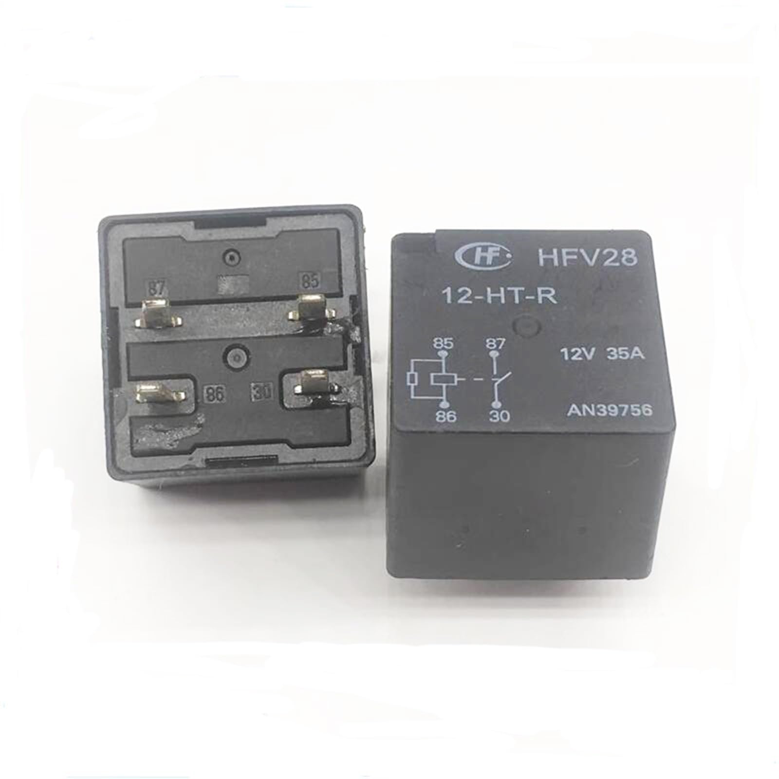 WBNFFUCYU HFV28-12-HT-R HFV2812HTR 12VDC DC12V 12V 35A Relay 4PIN(5PCS)