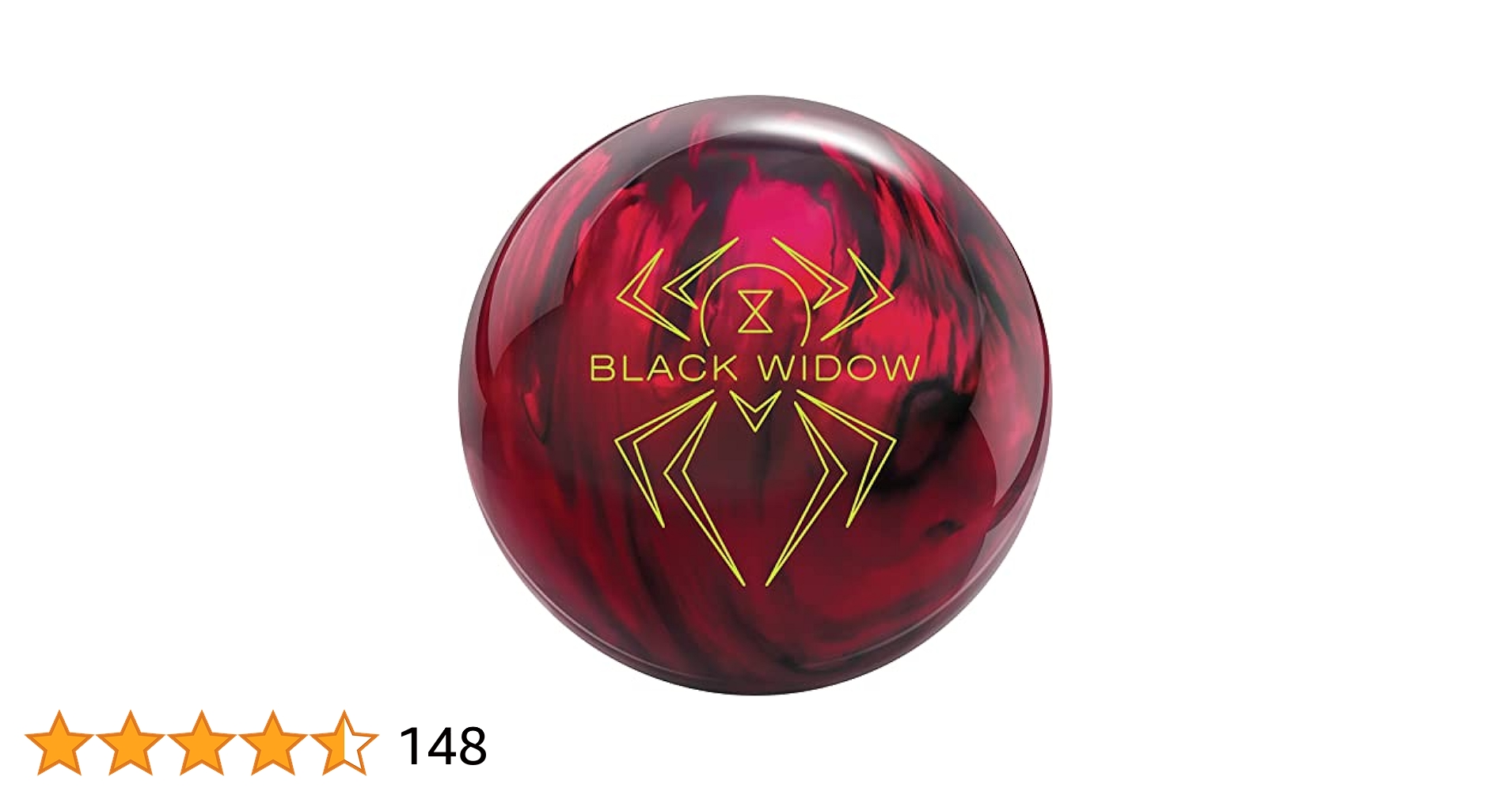 Amazon | Hammer Black Widow 2.0 Hybrid Bowling Ball 15lbs