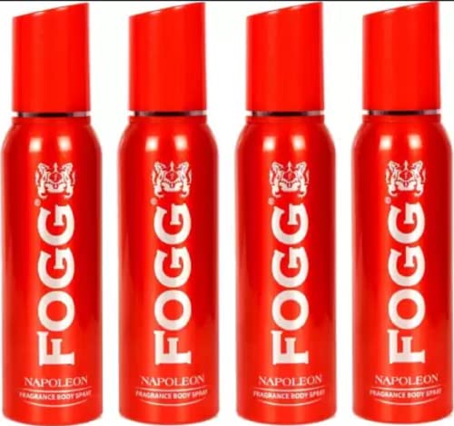 FOGG sdf NAPOLEON deo 120ml*4pc Deodorant Spray - For Men & Women (480 ml, Pack of 4)