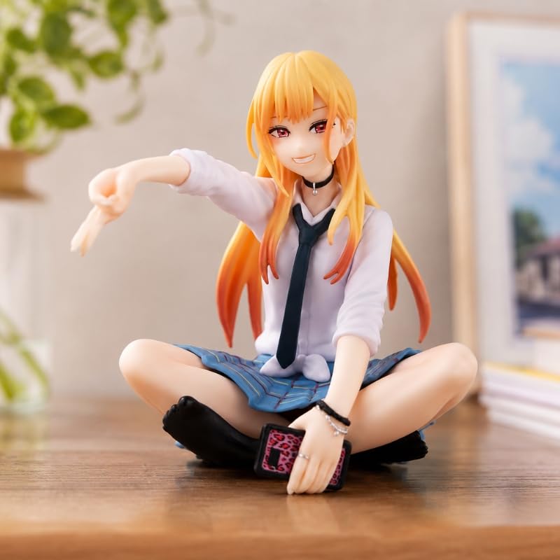 Image of Premium Action Figures Collectible for Office Desk, Study Table, Car Dashboard, Decoration for Anime Lovers, Fans, Kids, Collectors (Girl Sitting)
