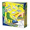 SES Creative 14919 Stempelset dino, groen