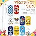 Quelay 60 Pack Autism Awareness Dog Tag Necklaces with Chain PVC Autism Puzzle Piece Dog Tag Jewelry Gift for Teacher Party Supplies Accessories
