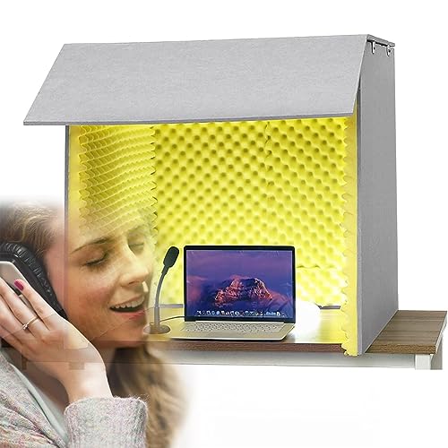 Fini l'écho avec la cabine vocale portable pour enregistrement de bureau