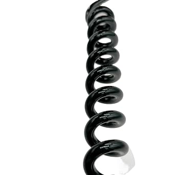 Coiled Spiral 3 Core Spring Wire 2.5M/1.25M Black Power Cord Extensible Wire (20AWG, 14AWG, 17AWG, 24AWG) Compatible with Devices Requiring 24AWG, 20AWG, 17AWG, or 14AWG Power Cords
