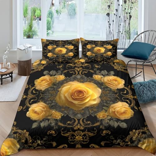 Housse de couette microfibre résistante 140x200 lit simple avec zip - 4