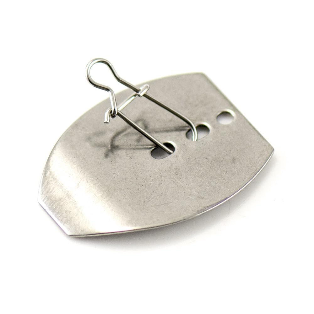 COUNTBASS 20PCS Jig Dancer Blades to Make Your Own Dancer, Swim, Shake Jigs Fishing Lures