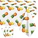 PHOGARY Pineapple Tablecloth for Party Decoration, 3 Packs Plastic Fruit Tablecloth for Aloha Tropical Summer Beach Kids Birthday Cocktail Party Supplies