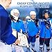 RoseFlower Ice Hockey Coaching Board, Magnetic Tactics Coaches Board with Pen, Erasable Strategy Board Coach Equipment Tool Accesories for Training and Teaching