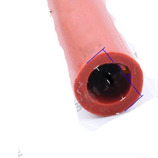 1M Tubo de silicona rojo 3~50 mm Manguera de goma flexible Gruesa Línea de bomba de aire resistente al calor-8 x 12 mm