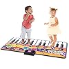 COSTWAY Kids Pianomat 180 x 75 cm, Touch Play Vloermat, 24 Toetsen Elektrische Piano Speelmat, Opvouwbare…