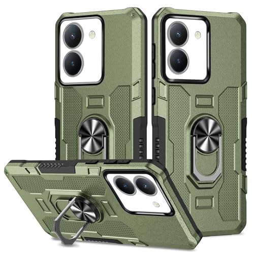 Coque Vivo Y36 anti-chute pour éviter les bris d'écran avec bague rigide