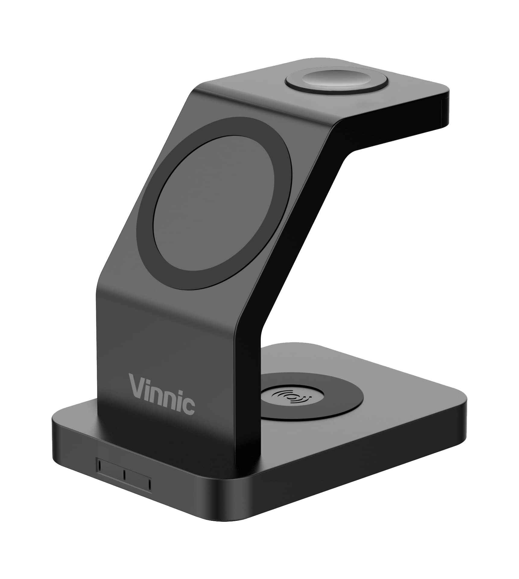 VINNIC Ladestation Wireless Charger Mobil Schwarz