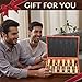 12 Pcs Wood Carving Tools Set with 60Cr-V Steel Blades & Premium Wooden Gift Box - Wood Chisel Sets for Woodworking Beginners and Professionals