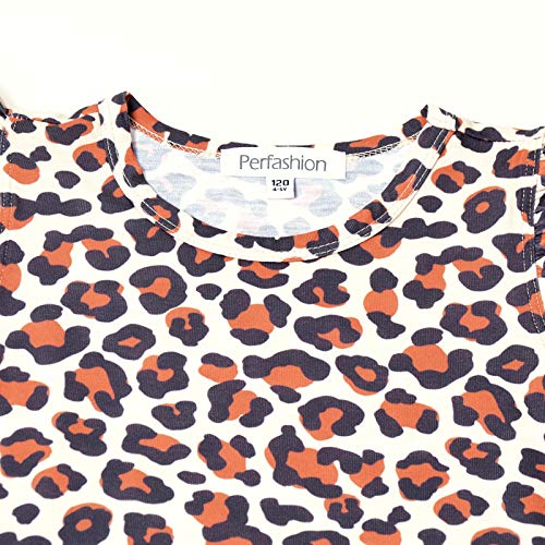 Perfashion Girls Nightgowns Soft Sleepwear Nightdress Flutter Sleeve Kitten/Rabbit Pajamas 4-13 Years4