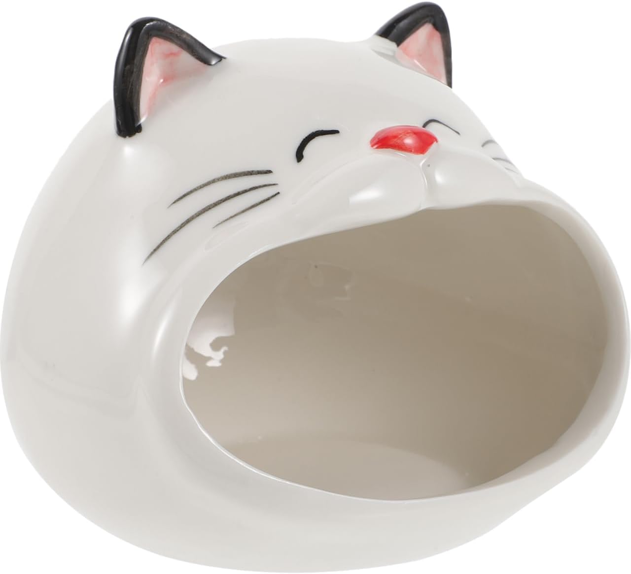 Sosoport Hamster Hideout Ceramic Hamster House and Habitats Cool Bed Small Animal Pet House Ideal for Gerbil Chinchilla