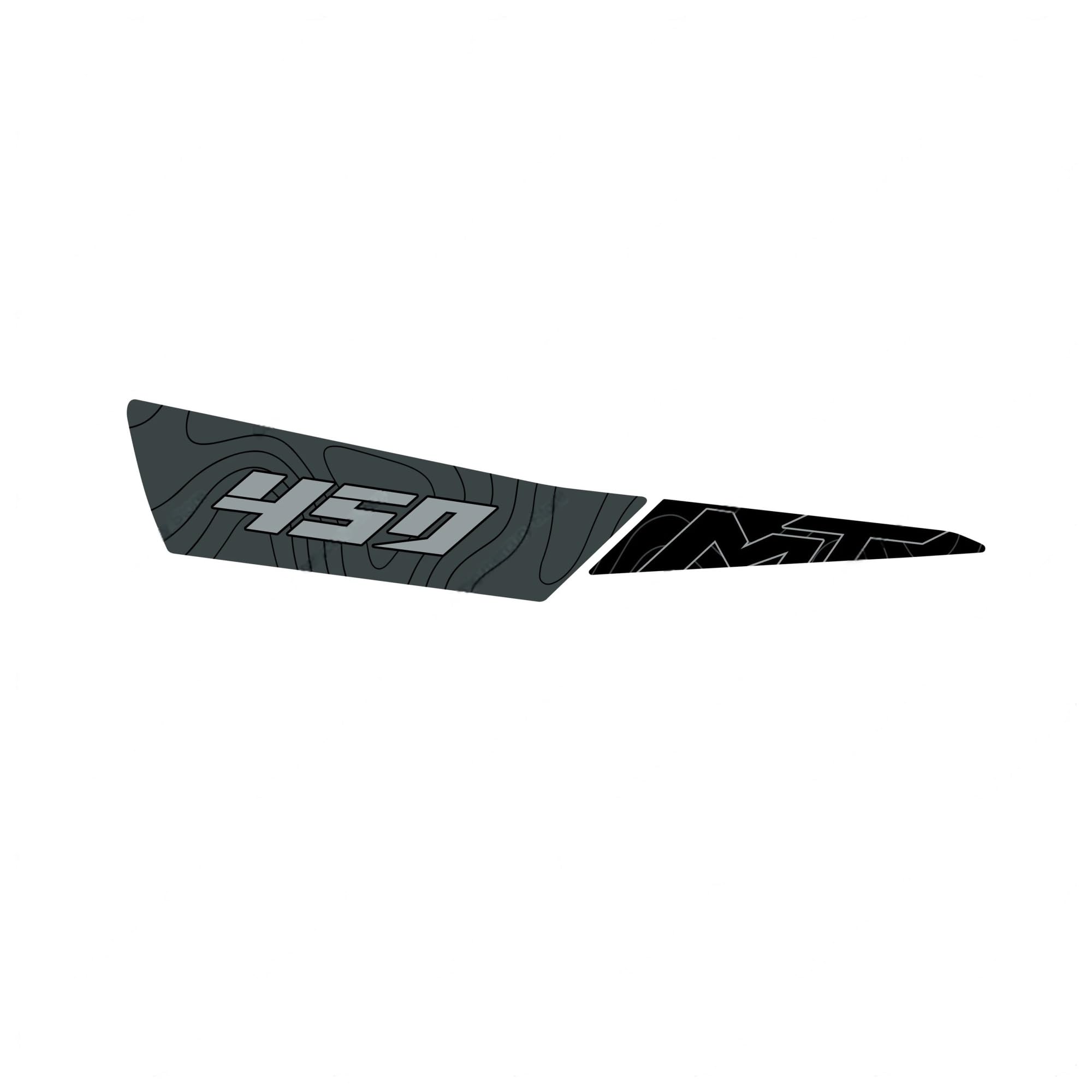 Motorcycle Fuel Tank Stickers for 450MT CF 450 MT 450mt Motorcycle Side Decal Grip Protector Anti Slip Tank Traction Pad Anti-Scratch