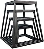 Ader Sporting Goods Plyometric Platform Box 4 Pcs Set- 12
