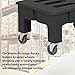 Sturdy Essentials PolyMight Mobile Heavy-Duty Poly Dunnage Rack with Caster Wheels for Warehouses and Commercial Industrial Storage 36