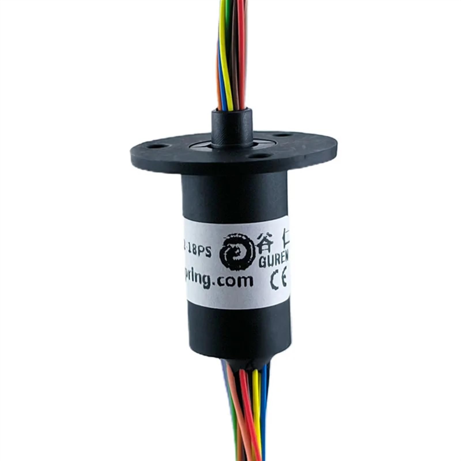 Bague conductrice multivoies à rotation 360 continue avec capuchon 2A
