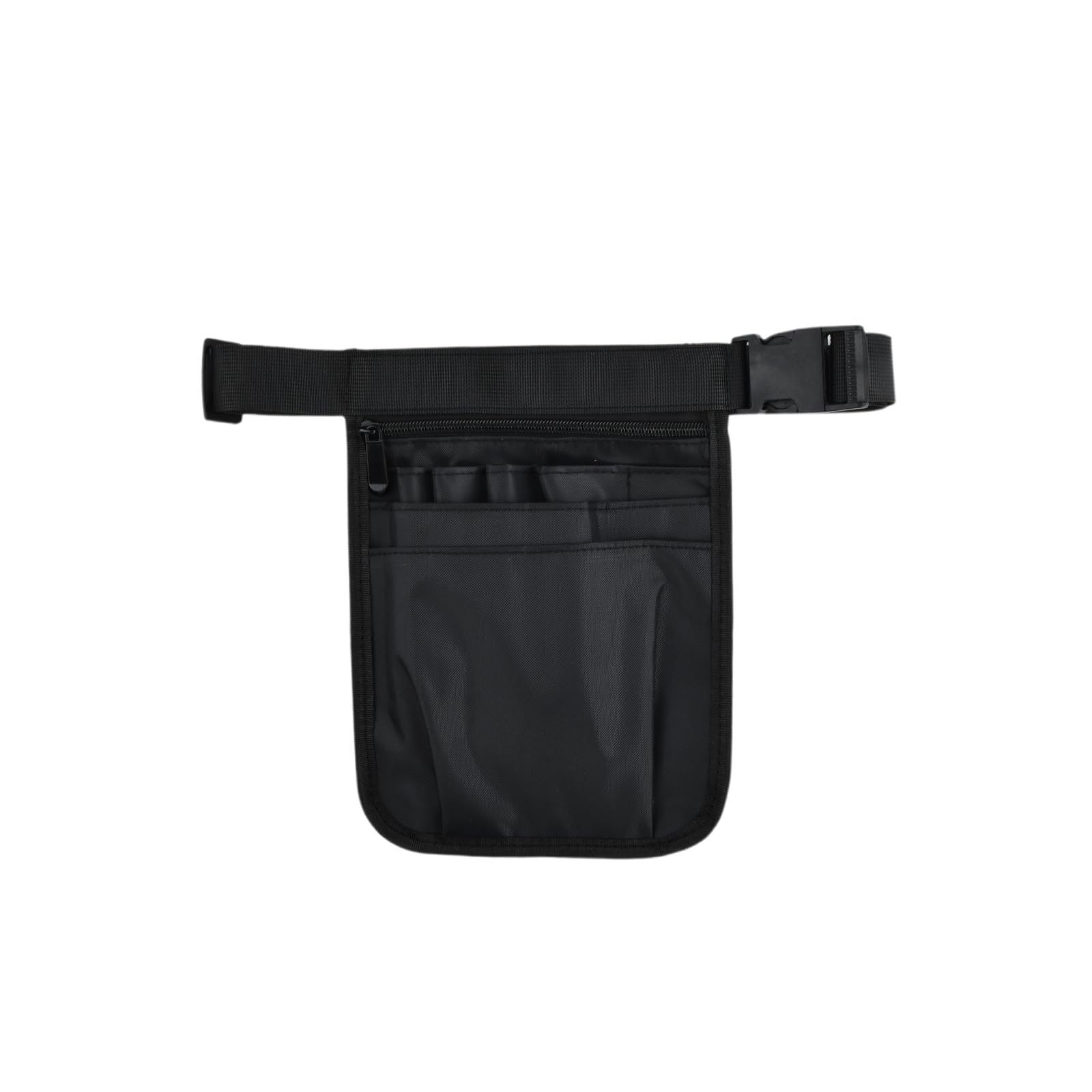 Nurse Pouch Waist Bag, Multi-Way Carry Medical Bag Organiser for Nurses, Vets, Students, Waterproof Tool Belt Pouch for Stethoscopes, Scissors and Bandages, Black