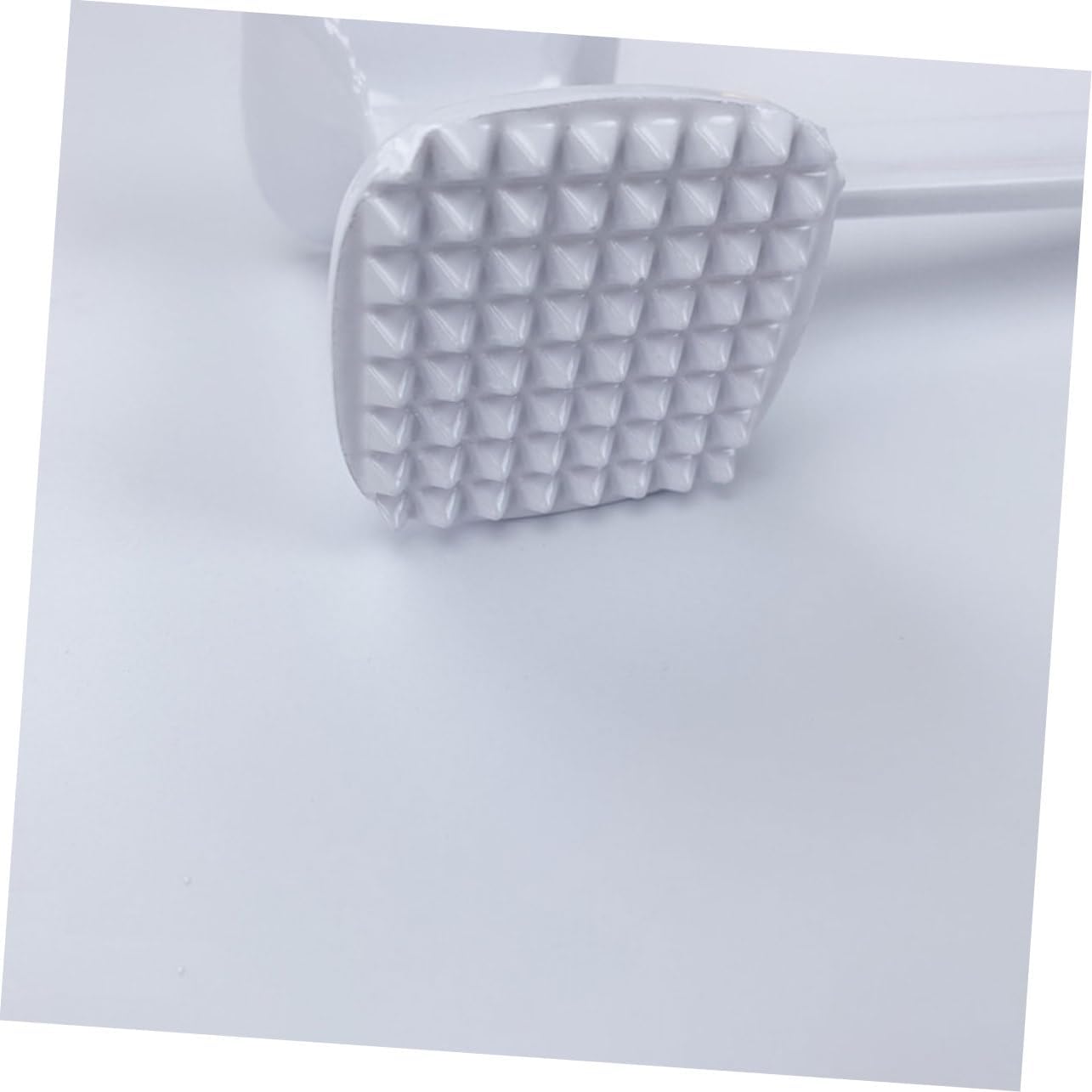 Double Sided Meat Hammer Tenderizer Kitchen Tool for Steak Poultry and Beef Easy to Clean with Long Handle for Home and Restaurant Use