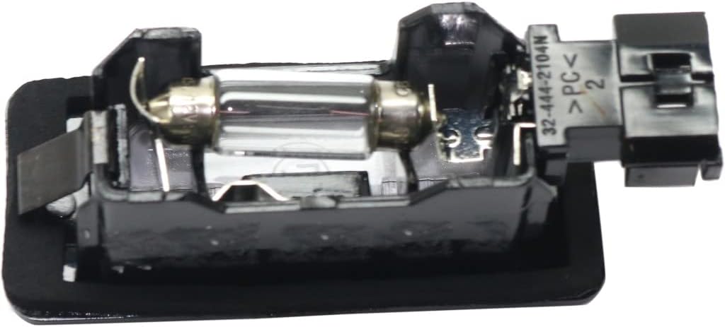 For BMW 528i / 535i / 550i License Light Assembly 1997-2010 Driver OR Passenger Side | Single Piece | Bulb Type Sedan For BM2870104 | 63 26 7 165 646