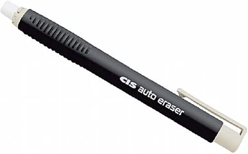 Caneta Borracha Auto Eraser CIS, Preto