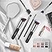 BESTOPE Makeup Brushes 16 PCs Makeup Brush Set Premium Synthetic Foundation Brush Blending Face Powder Blush Concealers Eye Shadows Make Up Brushes Kit (Sliver)