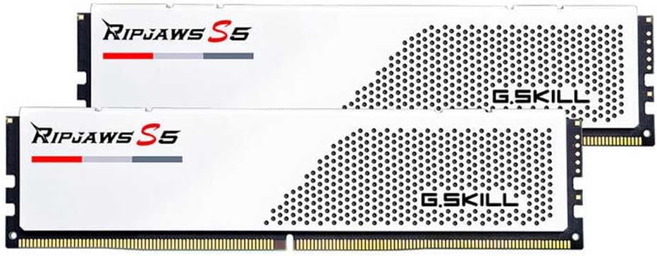 G.Skill Ripjaws S5 32GB DDR5 5600-40, (2x16GB), F5-5600J4040C16GX2-RS5W