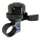 扇工業 自転車 ベル OH-1000A ミゼットベル アルミ ブラック