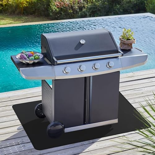 Halkfria Grillskyddsmattor för Säkra Matlagning 122x76 cm