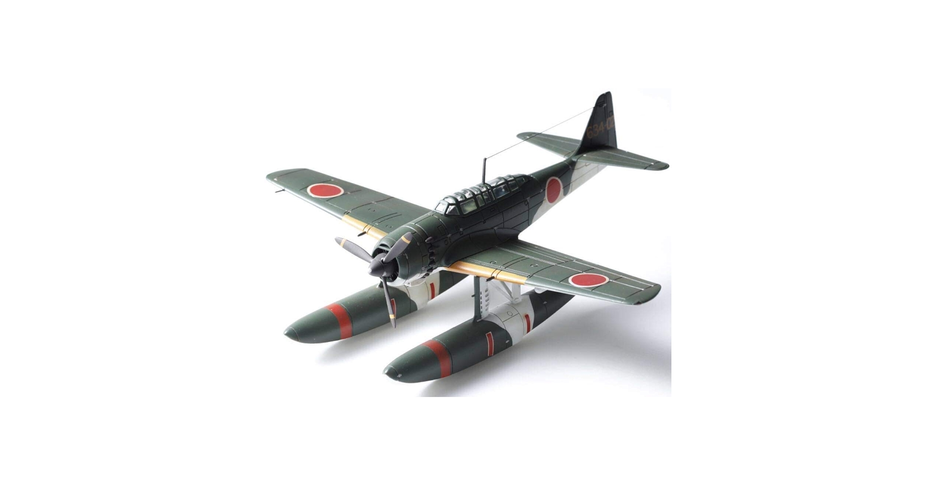 艦これ 精密ダイキャスト1/48航空機モデル水上偵察機 瑞雲 Amazon | 【限定セット】精密ダイキャスト1/48モデル水上偵察機