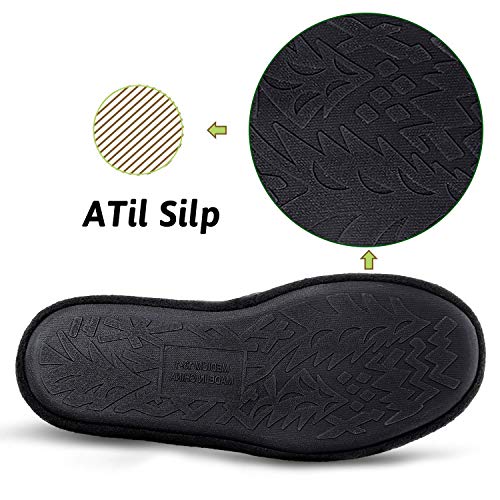 Mixin Big Kid Boys And Girls Slippers House Shoes Indoor Outdoor With Anti Slip Sole Grey 2-3 M'' thumb #3